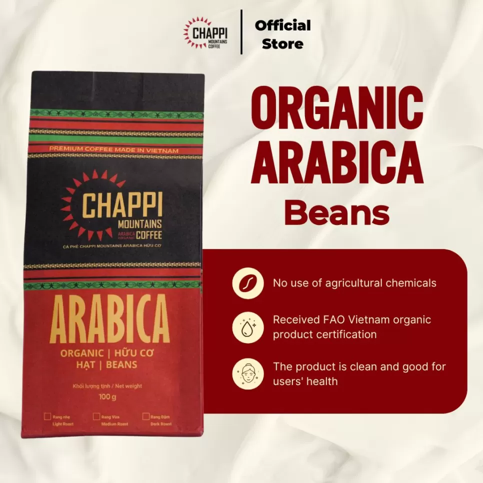 Chappi Organic Arabica Coffee Beans